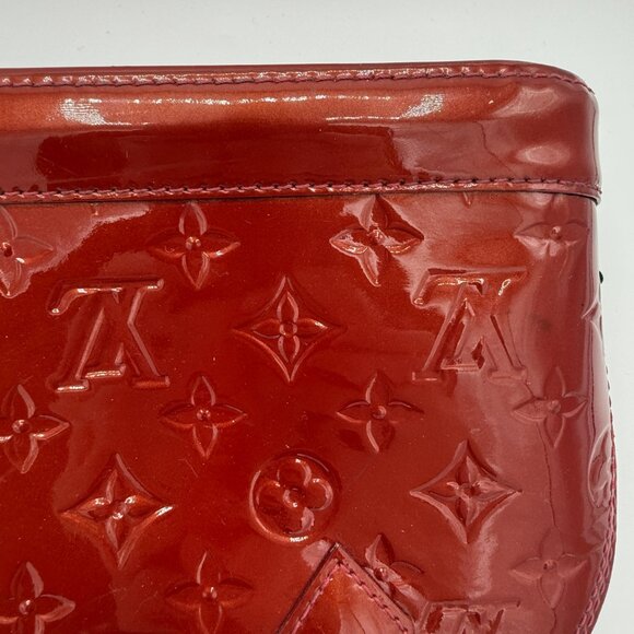 Louis Vuitton Red Alma BB - Vernis Leather. 2013 vintage! - Picture 12 of 13